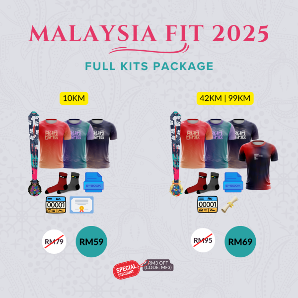 Malaysia Fit 2025 – 42KM & 99KM – Full Kits - Image 5